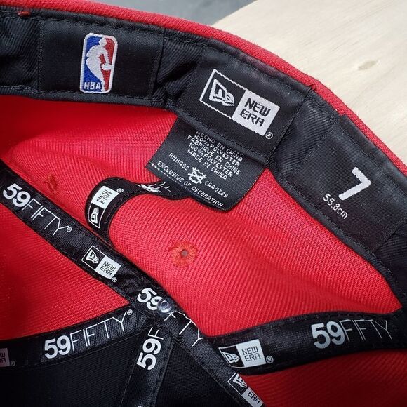 Houston Rockets NBA - New Era Hat -  SIZE 7 - Picture 8 of 9